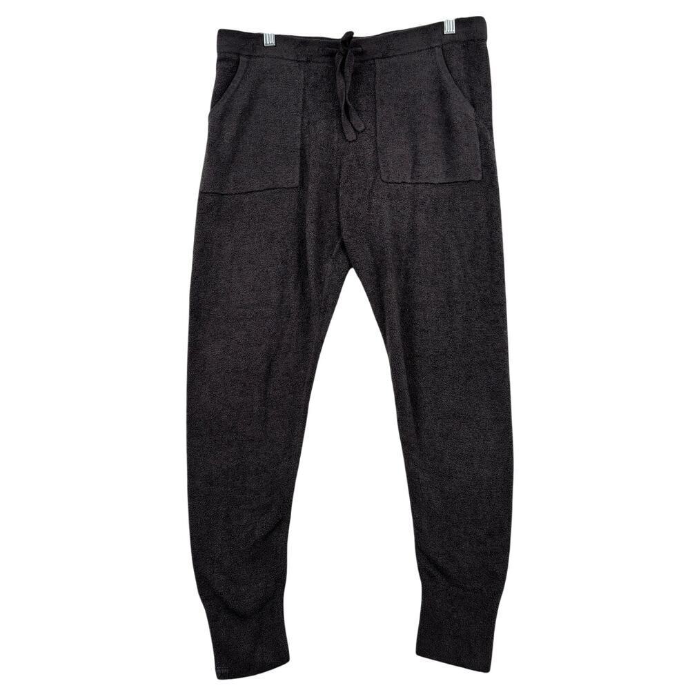 Barefoot Dreams Leisure Pant Size M Brown CozyChic Pockets‎ Drawstring Pull On